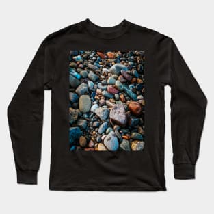 Pebble at the Beach, New-Brunswick, Canada V3 Long Sleeve T-Shirt